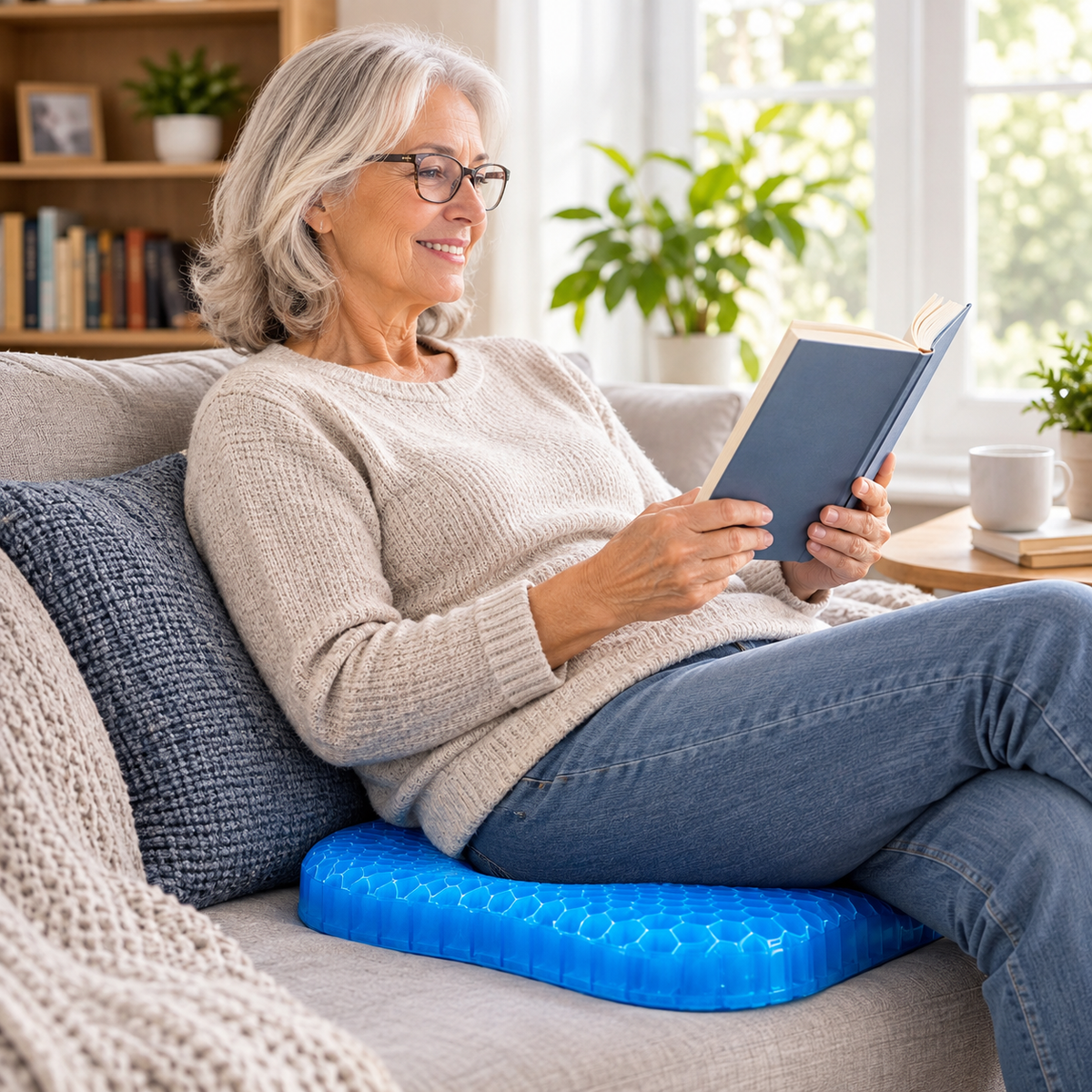 Gel Seat Cushion for Tailbone Pain | Restley