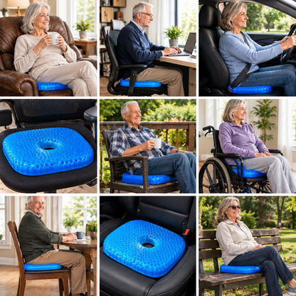 Gel Seat Cushion for Tailbone Pain | Restley